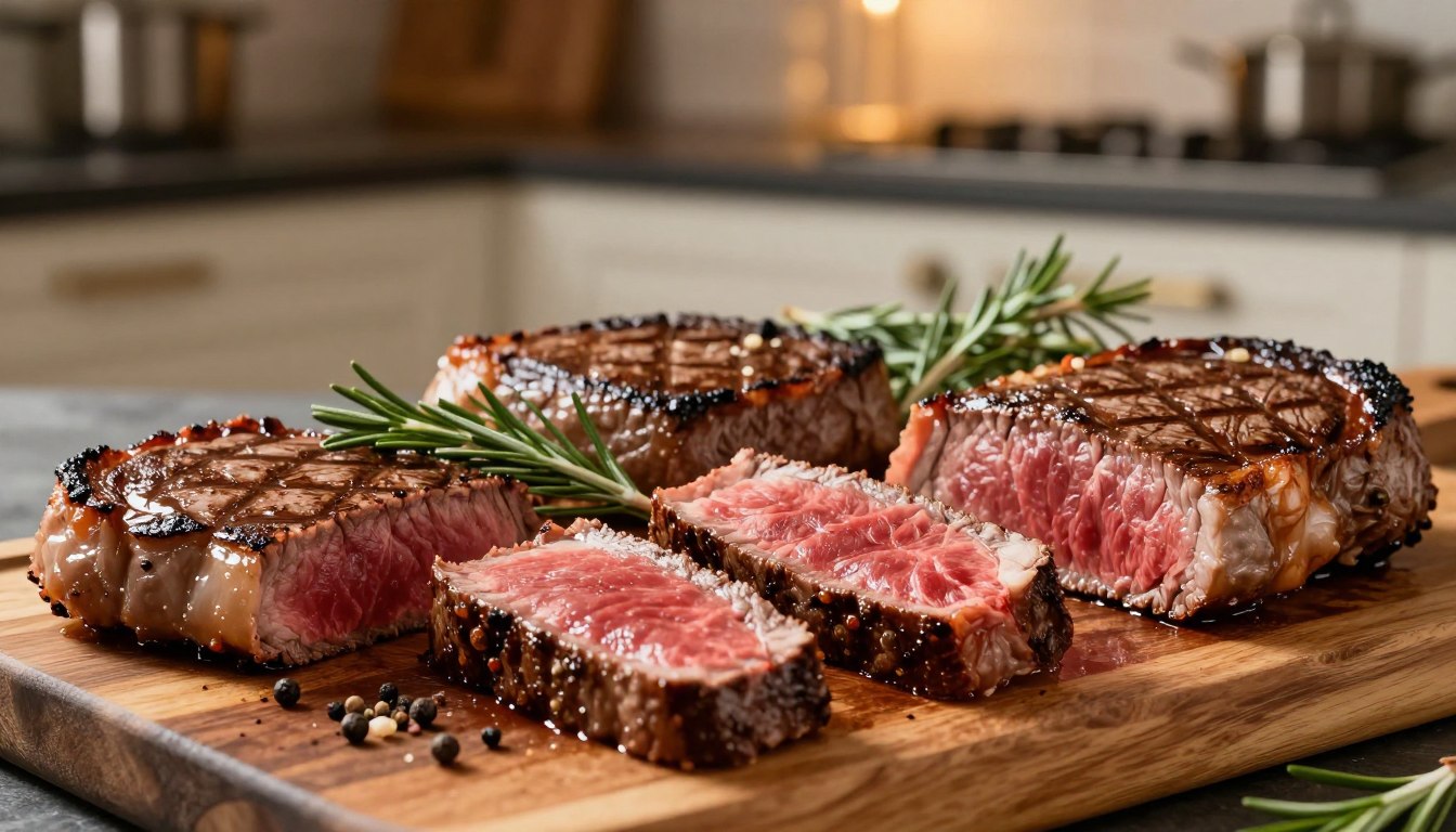 stopnie wysmażenia steka