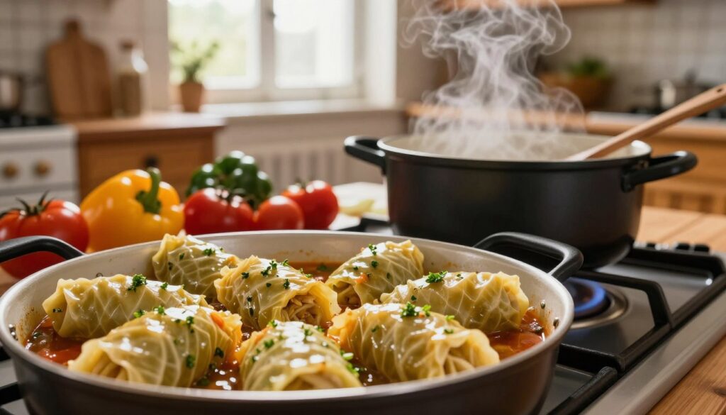jak długo gotować gołąbki