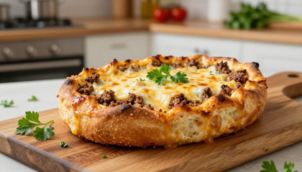 zapiekanka z mięsem mielonym